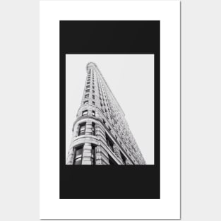 Flatiron Building in Manhattan Posters and Art